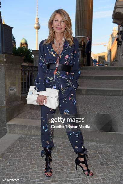 Ursula Karven attends the BURDA Summer Party on June 26, 2018 in Berlin, Germany.