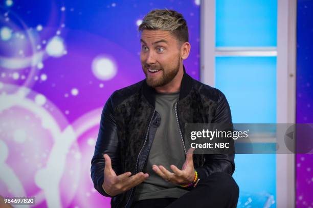 Lance Bass on Monday, June 25, 2018 --