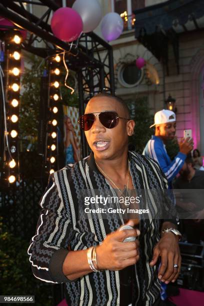 Ja Rule performs during Paris Hilton x Boohoo Party at Hotel Le Marois on June 26, 2018 in Paris, France.