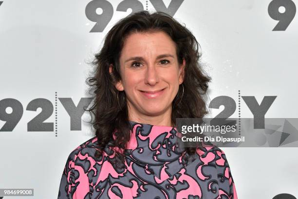 Jodi Kantor attends Amber Tamblyn: "Any Man" Book Release & Conversation with Jodi Kantor at 92nd Street Y on June 26, 2018 in New York City.