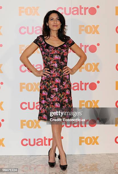 Actress Lisa Edelstein attends a 'Dr House' promotional photocall, at Villamagna Hotel on April 15, 2010 in Madrid, Spain.