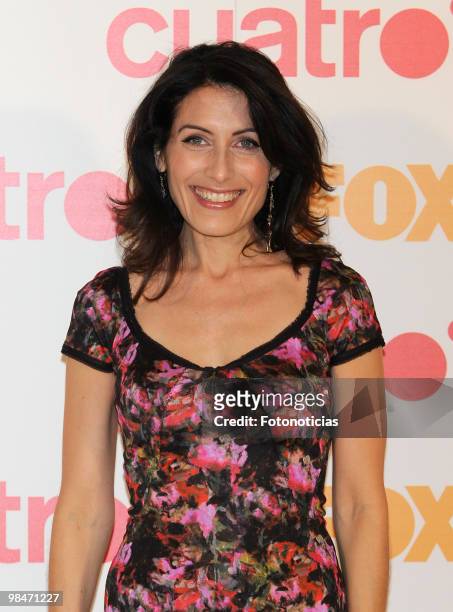Actress Lisa Edelstein attends a 'Dr House' promotional photocall, at Villamagna Hotel on April 15, 2010 in Madrid, Spain.