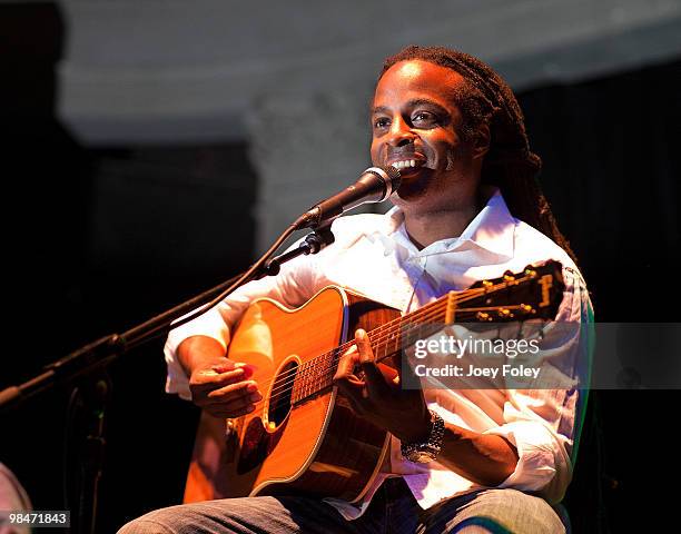 John Fort performs at Newport Music Hall on April 14, 2010 in Columbus, Ohio.