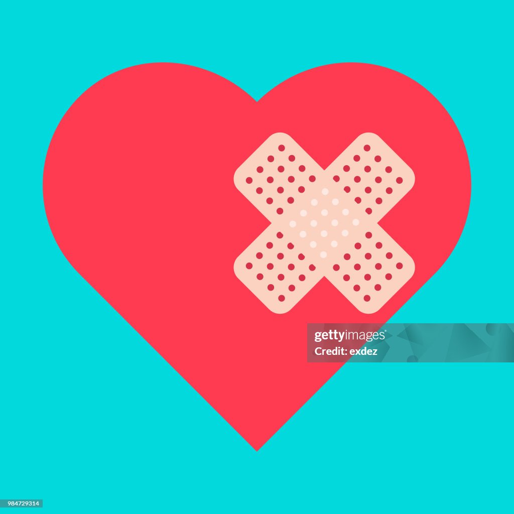 Cardiac heart icon