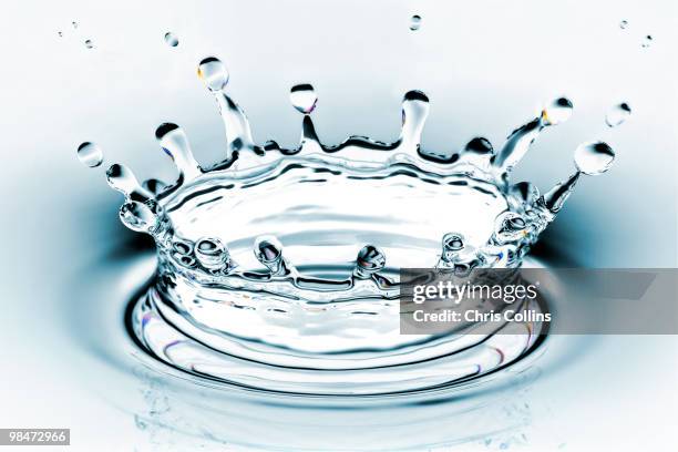 splash crown - splash crown stock pictures, royalty-free photos & images