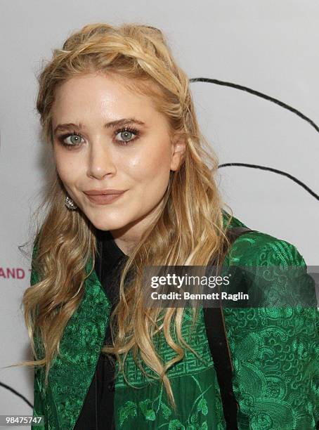 Actress Mary Kate Olsen attends the grand opening of Otarian on April 14, 2010 in New York City.