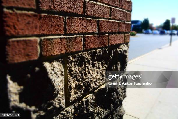 east brunswick, new jersey - brunswick square mall - barnes and noble bookstore - brick texture - brunswick centre stock pictures, royalty-free photos & images