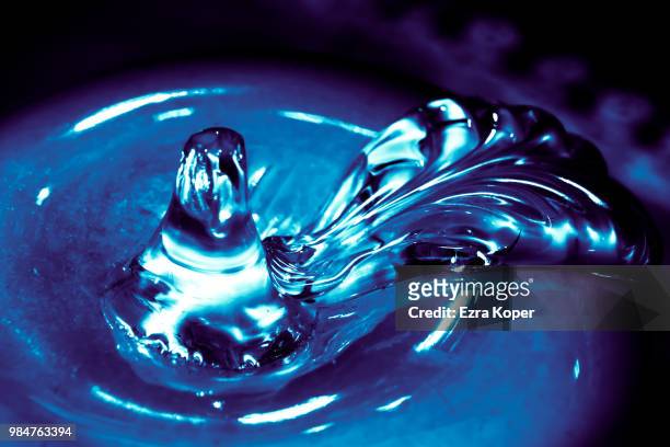 apple or drop of water - koper stock pictures, royalty-free photos & images