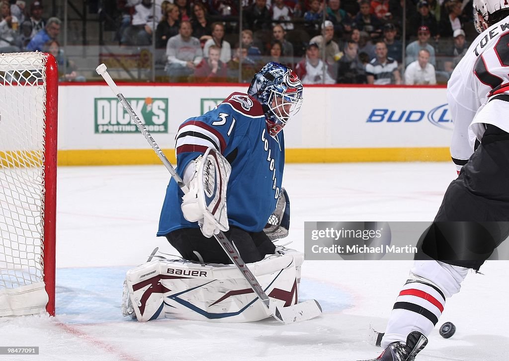 Chicago Blackhawks v Colorado Avalanche