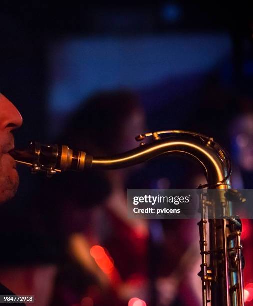 saxophone - nariz stock pictures, royalty-free photos & images