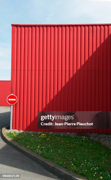 industrial zone france - haut rhin stock pictures, royalty-free photos & images