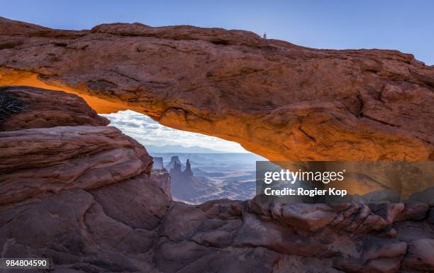 mesa arch - kop stock pictures, royalty-free photos & images