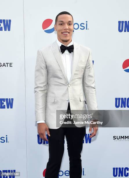 Aaron Gordon attends the "Uncle Drew" New York Premiere on June 26, 2018 in New York City.