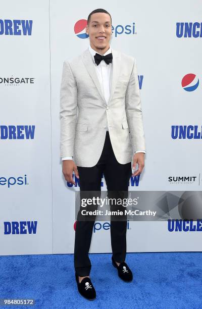 Aaron Gordon attends the "Uncle Drew" New York Premiere on June 26, 2018 in New York City.
