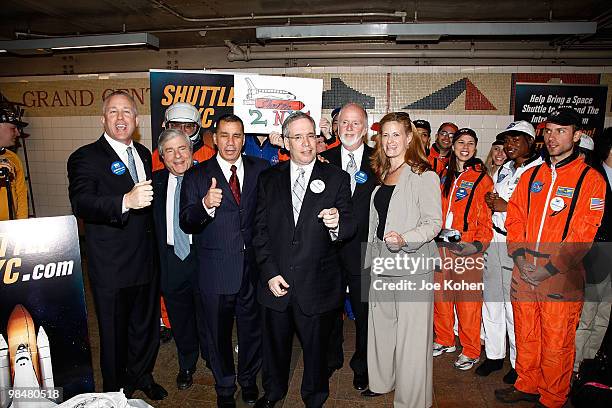 President, Intrepid Sea, Air & Space Museum Bill White, Borough President of Brooklyn Marty Markowitz,New York Governor David Paterson, Manhattan...