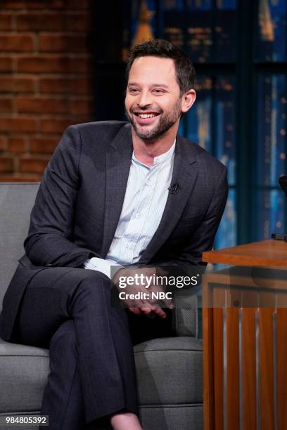 Episode 703 -- Pictured: Comedian Nick Kroll during an interview on June 26, 2018 --