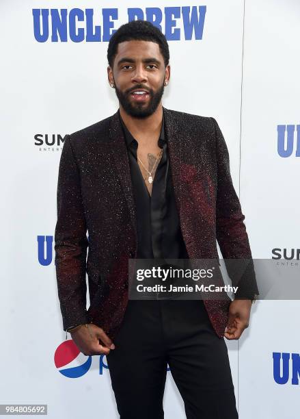 Kyrie Irving attends the "Uncle Drew" New York Premiere on June 26, 2018 in New York City.