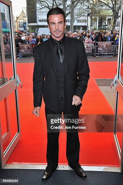 Actor Gary Stretch attends 'The Heavy' film premiere at the Odeon West End on April 15, 2010 in London, England.