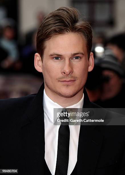 Lee Ryan arrives at 'The Heavy' UK film premiere at the Odeon West End on April 15, 2010 in London, England.