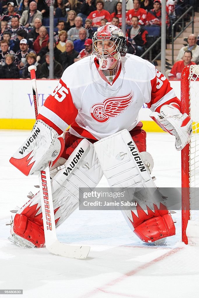 Detroit Red Wings v Columbus Blue Jackets