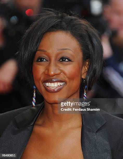 Beverley Knight attends the Premiere of 'The Heavy' at Odeon West End on April 15, 2010 in London, England.