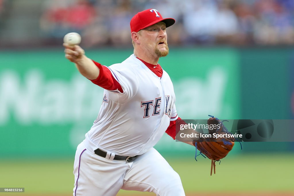 MLB: JUN 26 Padres at Rangers