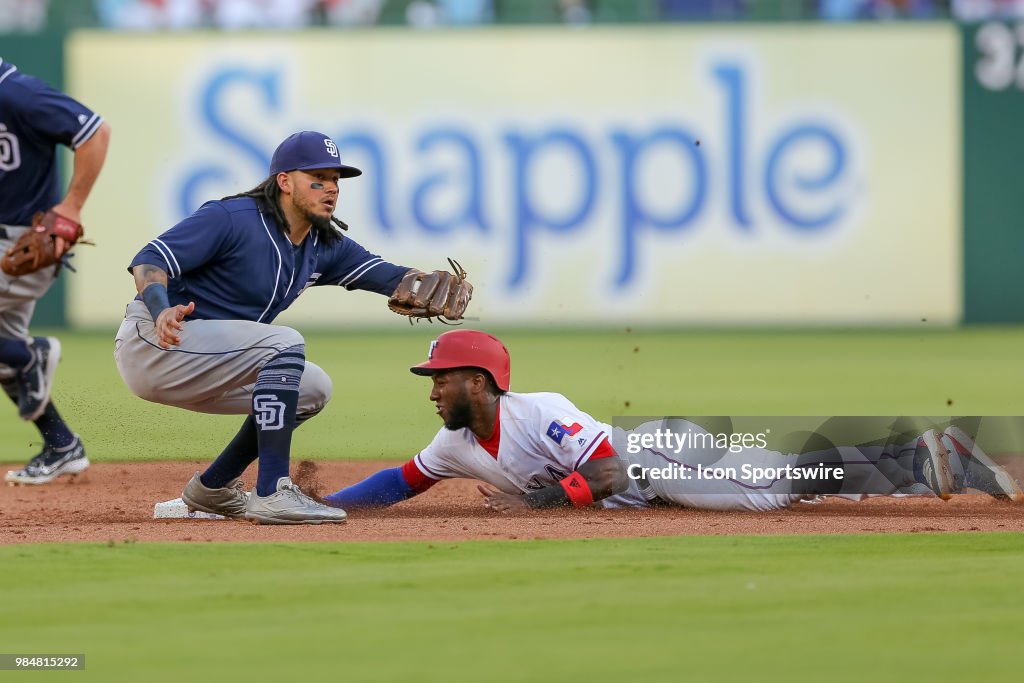 MLB: JUN 26 Padres at Rangers