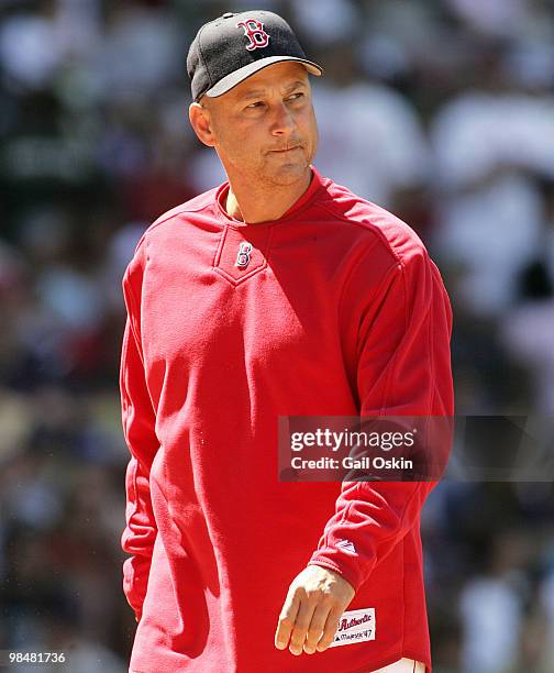 Boston Red Sox manager Terry Francona during a game against the Baltimore Orioles, Saturday, August 12 at Fenway Park in Boston, Massachusetts.
