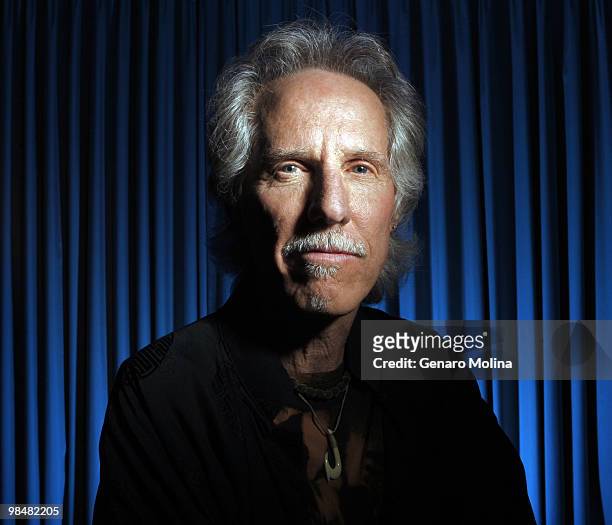 John Densmore, drummer of The Doors, stars in the documentary, "When Your Strange," by director Tom DiCillo. He is photographed on March 31, 2010 for...