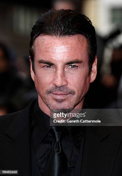 Gary Stretch arrives at 'The Heavy' UK film premiere at the Odeon West End on April 15, 2010 in London, England.