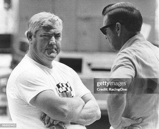 Junior Johnson and Bill Gazaway, Fotografía de noticias