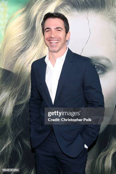 Chris Messina attends the premiere of HBO's 'Sharp Objects' at The Cinerama Dome on June 26, 2018 in Los Angeles, California.