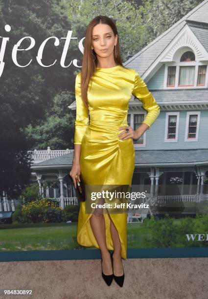 Angela Sarafyan attends HBO's Sharp Objects Los Angeles premiere at ArcLight Cinerama Dome on June 26, 2018 in Hollywood, California.