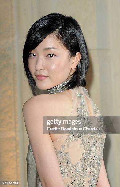 Du Juan attends the Ralph Lauren dinner to celebrate a flagship store opening at Boulevard St Germain on April 14, 2010 in Paris, France.