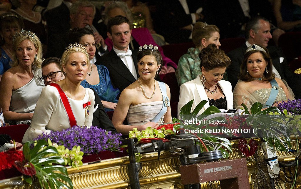(From left) Crown Princess Mette-Marit o