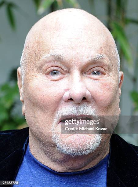 Actor Tony Curtis arrives at the Hollywood Chamber of Commerce 89th Annual Installation & Awards Luncheon at The Roosevelt Hotel on April 15, 2010 in...