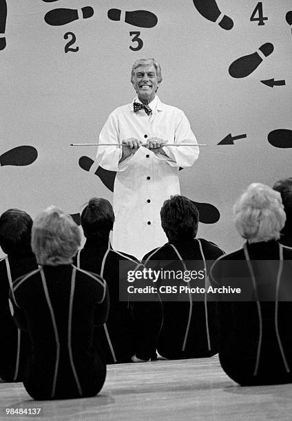 Actor Dick Van Dyke on "The Carol Bunett Show" on January 23, 1976 in Los Angeles, California.