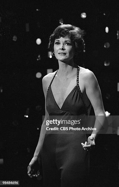 Guest star Jessica Walter on "The Carol Bunett Show" on November 14, 1975 in Los Angeles, California.