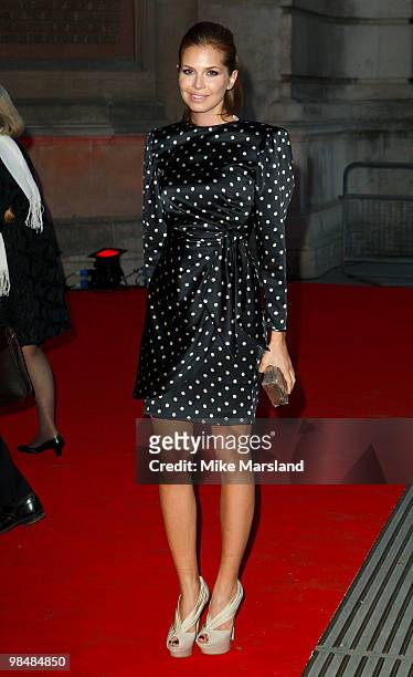 Dasha Zhukova attends the private view of the Grace Kelly: Style Icon exhibition at Victoria & Albert Museum on April 15, 2010 in London, England.