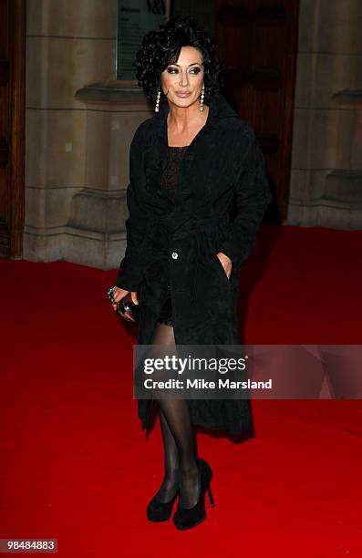 Nancy Dell'Olio attends the private view of the Grace Kelly: Style Icon exhibition at Victoria & Albert Museum on April 15, 2010 in London, England.