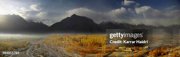 skardu valley, baltistan - skardu stock pictures, royalty-free photos & images