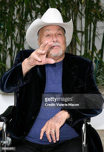 Actor Tony Curtis attends Hollywood Chamber Of Commerce 89th Annual Installation & Awards Luncheon on April 15, 2010 in Hollywood, California.