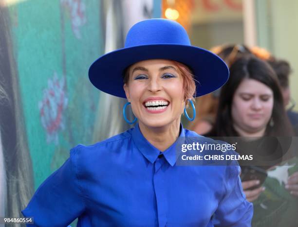 Swedish actress Noomi Rapace attends the premiere of the HBO television miniseries "Sharp Objects" at the ArcLight Hollywood in Los Angeles,...