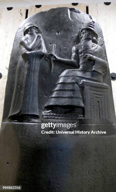 Part of a stele of the Code of Hammurabi. Hammurabi . Was a king of the First Babylonian Dynasty. Reigning from 1792 BC to 1750 BC. Hammurabi is...