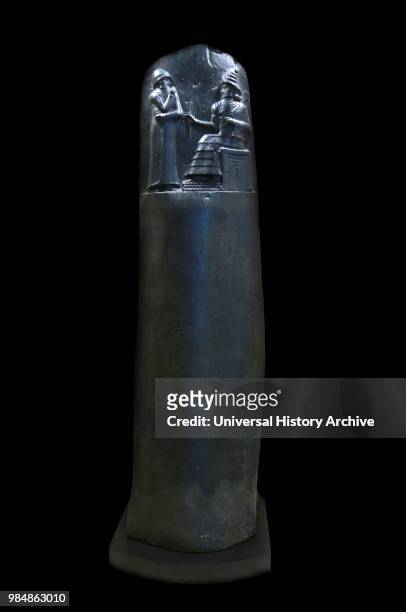 Part of a stele of the Code of Hammurabi. Hammurabi . Was a king of the First Babylonian Dynasty. Reigning from 1792 BC to 1750 BC. Hammurabi is...