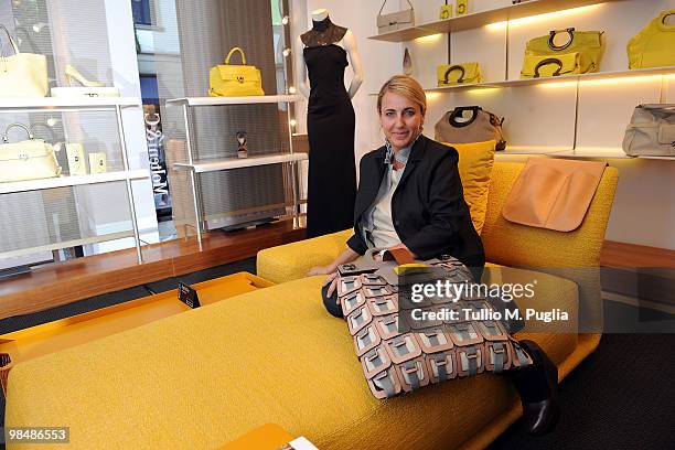 Designer Patricia Urquiola attends "Design Details" by Molteni & C and Salvatore Ferragamo on April 15, 2010 in Milan, Italy.