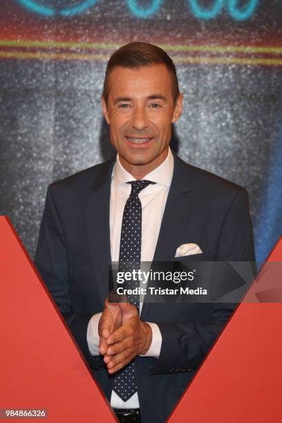 Kai Pflaume during the phot call to the TV show 'Wer weiss denn sowas XXL' on June 26, 2018 in Hamburg, Germany.