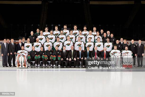 Niklas Backstrom, Goaltending Coach Bob Mason, Assistant Coach Dave Barr, Assistant Coach Mike Ramsey, Head Coach Todd Richards, General Manager...