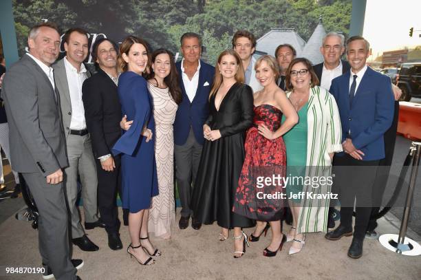 Jean-Marc Vallee, President of HBO Programming Casey Bloys, Nathan Ross, Gillian Flynn, Jessica Rhoades, Chairman and CEO of HBO Richard Plepler, Amy...