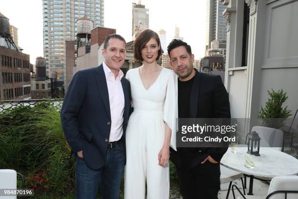 Membership Rewards & Loyalty Benefits - American Express Chris Cracchiolo, Model Coco Rocha and James Conran attend as Saks And American Express...